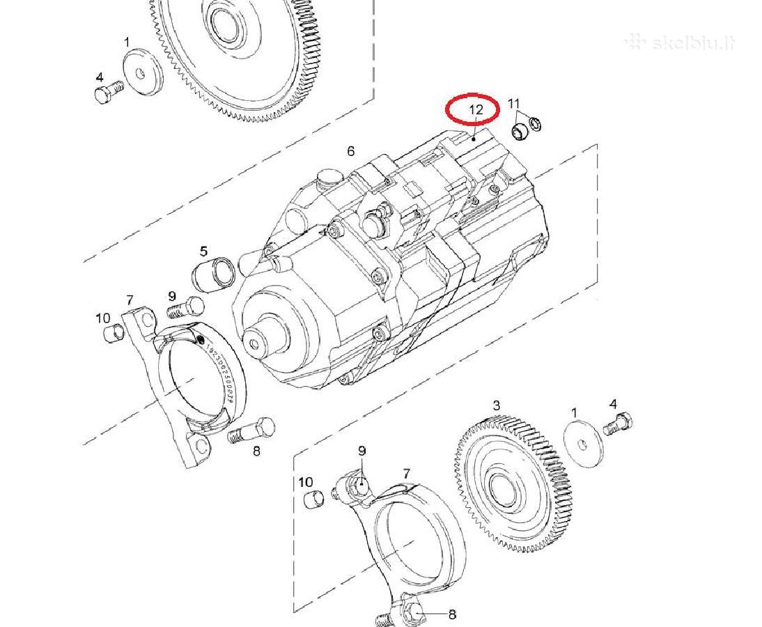 Cvx, Cvt, Cvt, Ttv valdymo varikliukas - nuotraukos Nr. 2