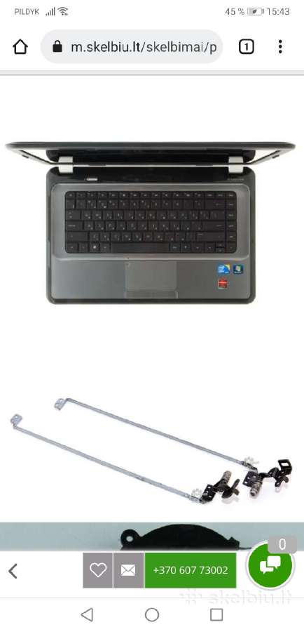 Hp pavilion g6 dalimis