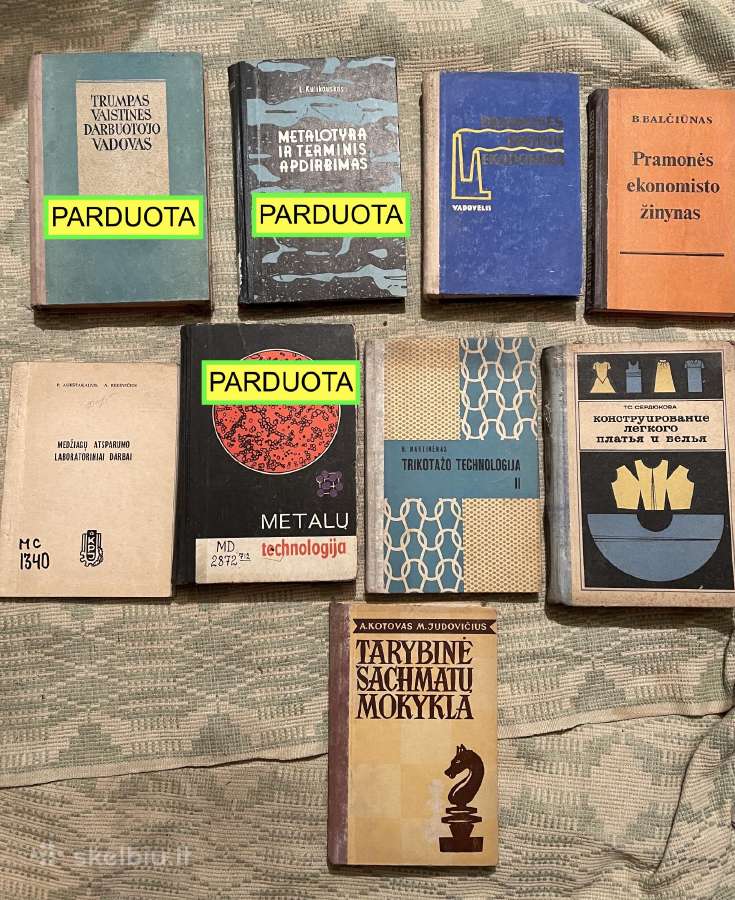 Profesinės knygos, tarybinės