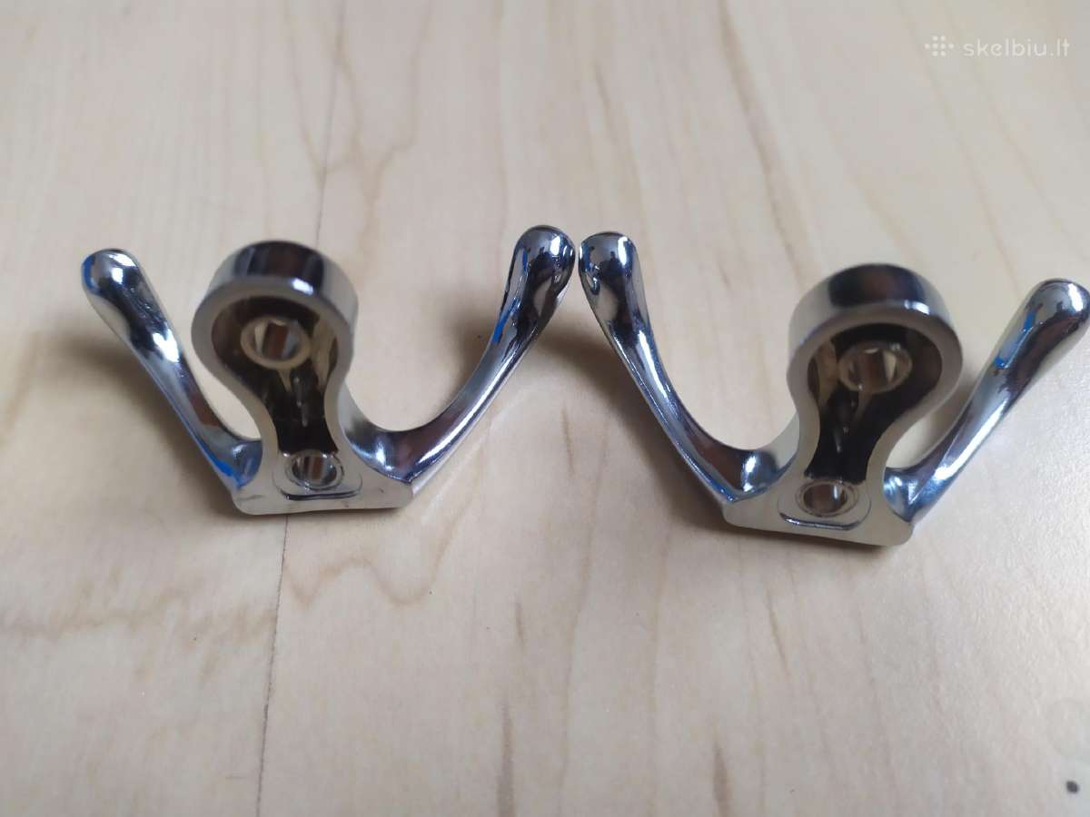 2 metalinės pakabos/kabliukai - nuotraukos Nr. 3