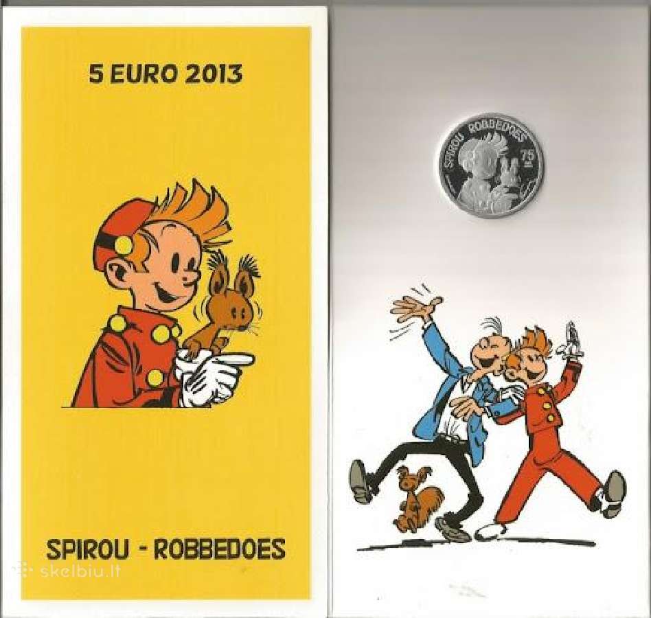 Dvi sidabrinės proginės Belgijos monetos - nuotraukos Nr. 5