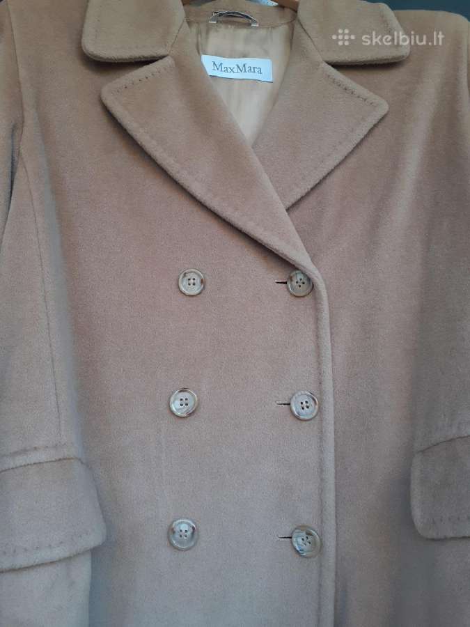 Max mara prabangus, kokybiškas paltas - nuotraukos Nr. 6