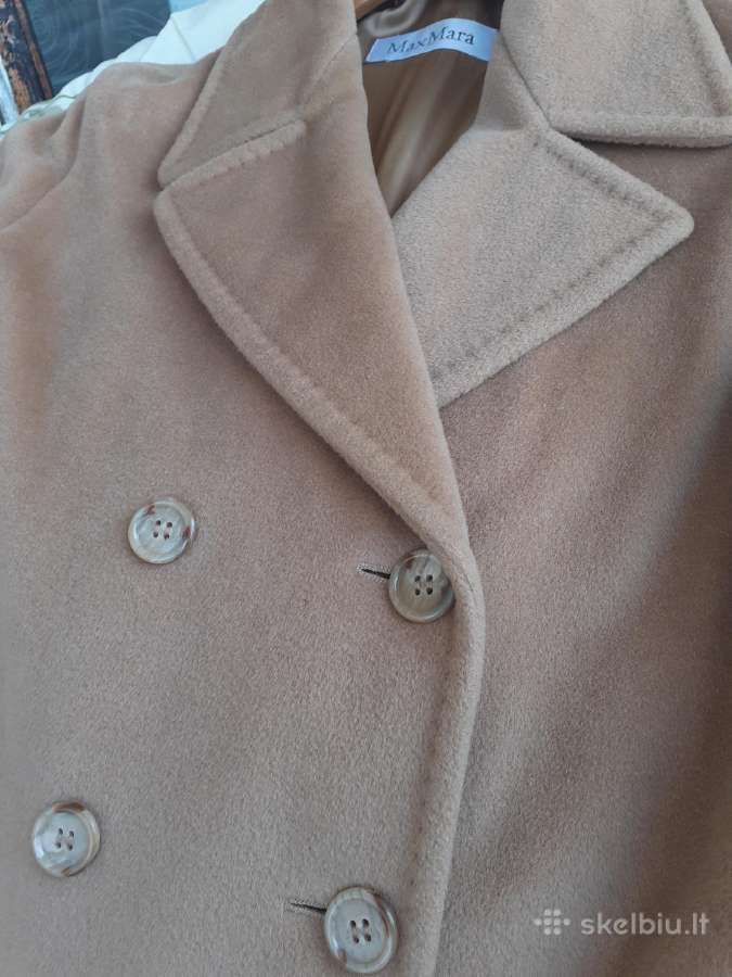 Max mara prabangus, kokybiškas paltas - nuotraukos Nr. 10