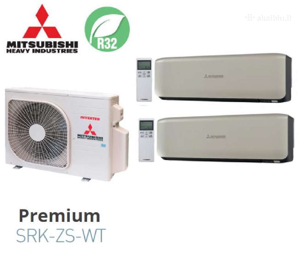 Multi-split sistema Mitsubishi Heavy 4,0 -13,5kw