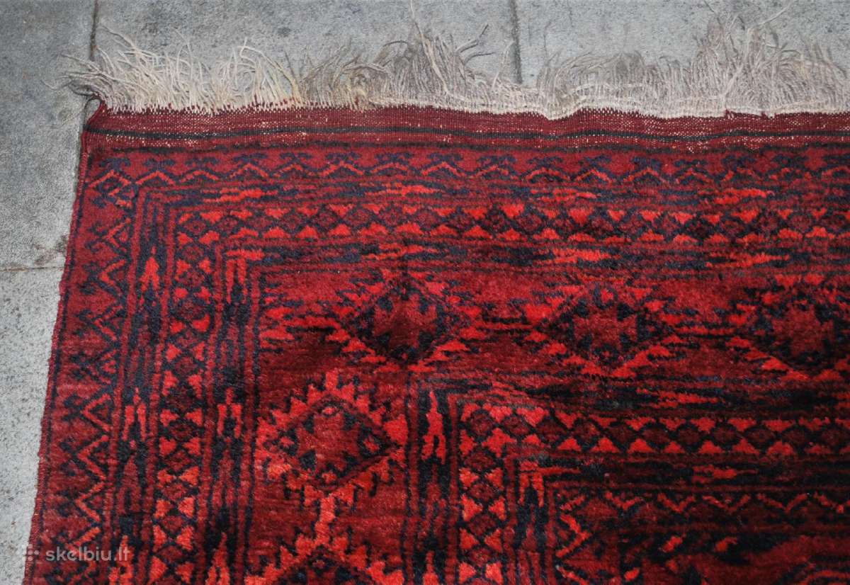 Ranku darbo Ersari Afganų kilimas - nuotraukos Nr. 5