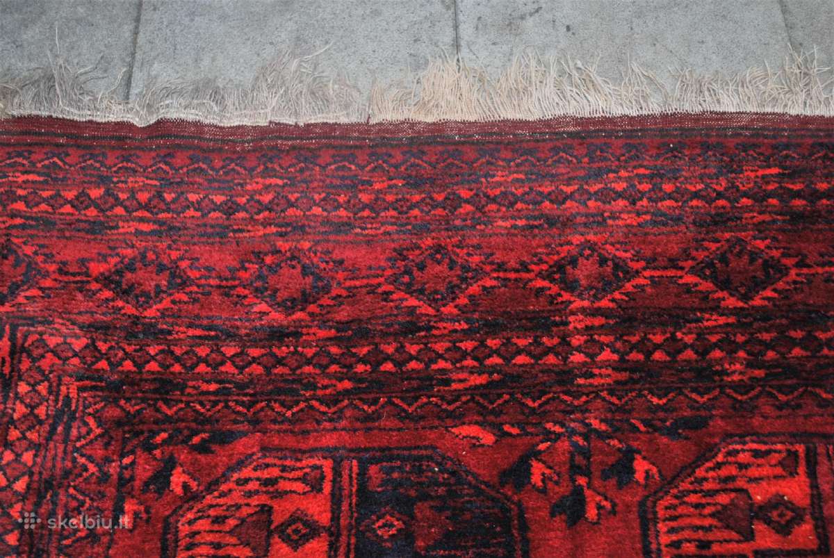 Ranku darbo Ersari Afganų kilimas - nuotraukos Nr. 6