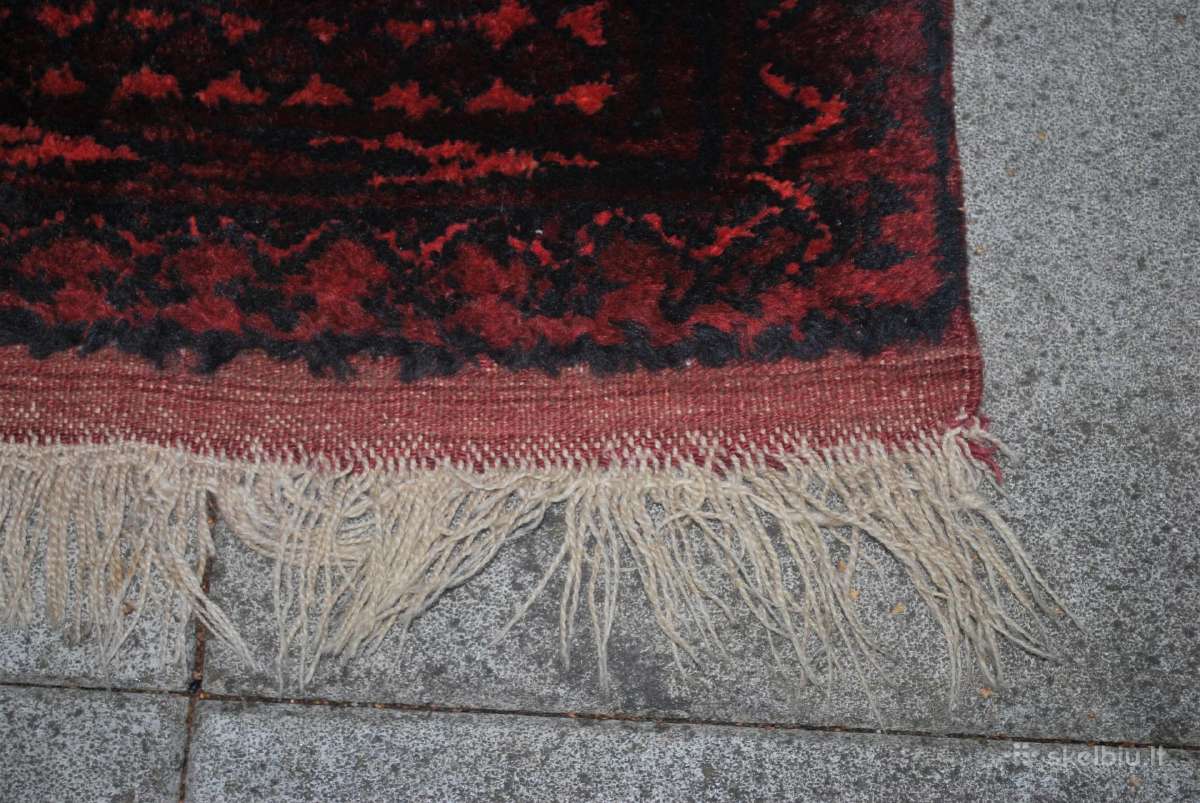 Ranku darbo Ersari Afganų kilimas - nuotraukos Nr. 20