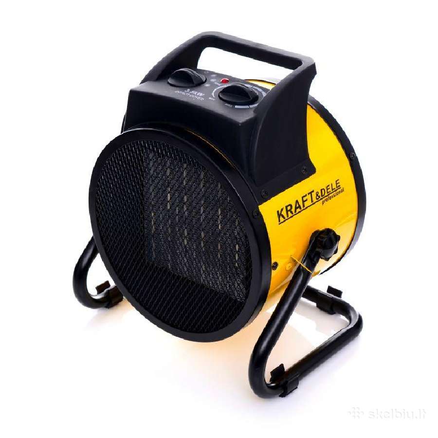 Elektrinis šildytuvas 2,5kw ir 3,5kw Kraftdele - nuotraukos Nr. 2