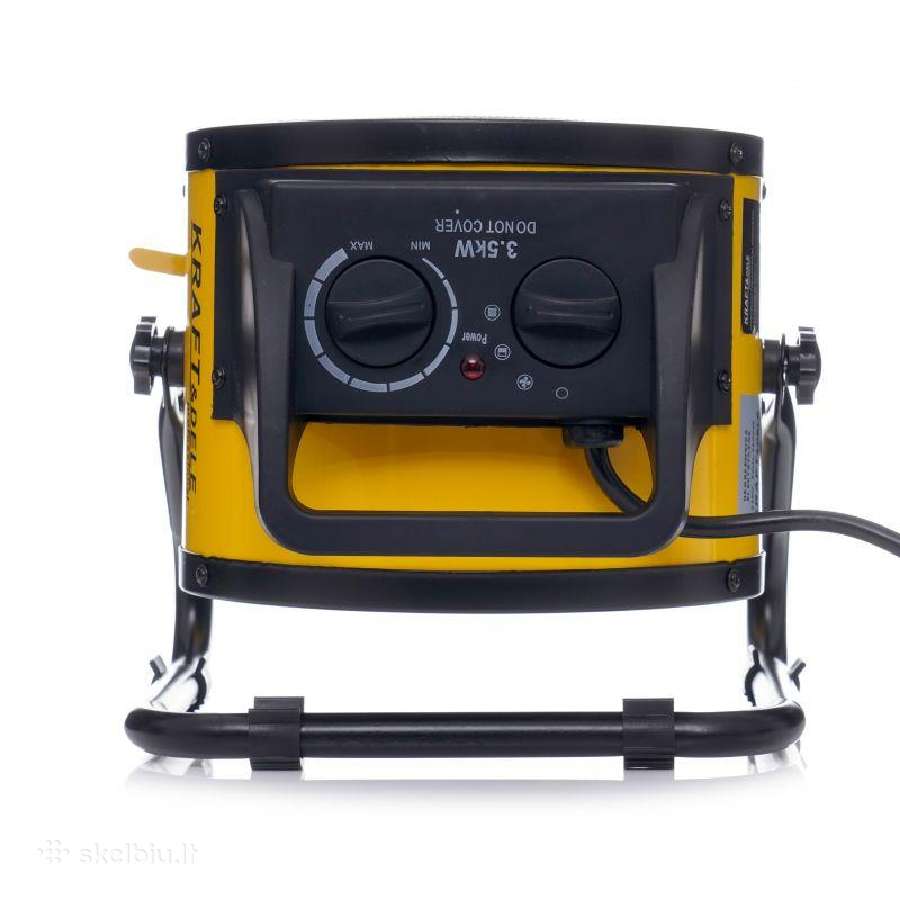Elektrinis šildytuvas 2,5kw ir 3,5kw Kraftdele - nuotraukos Nr. 11
