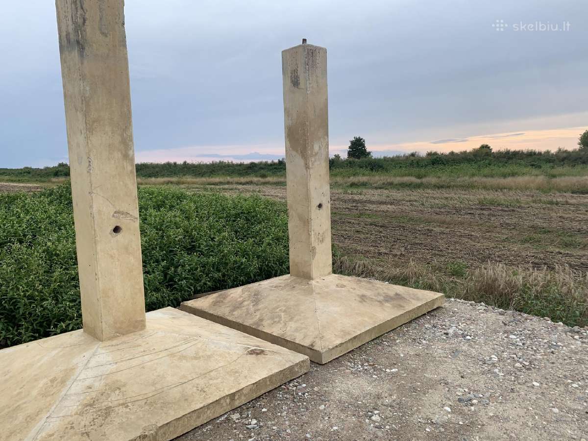 Betono stulpai - nuotraukos Nr. 2