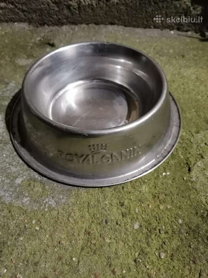 Parduodu šuniuko metalini dubenėli