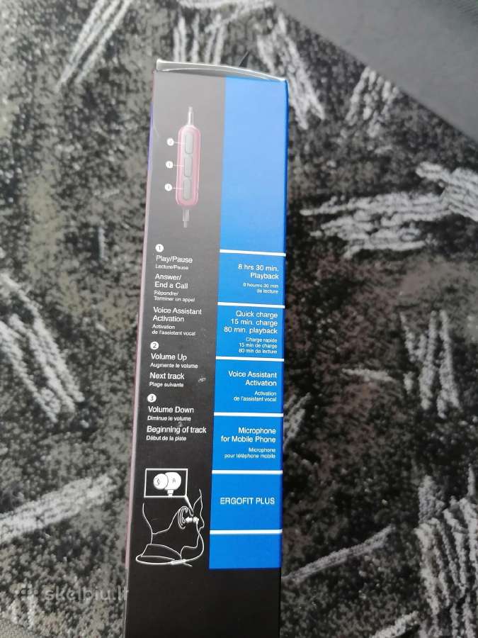 Parduodu belaides ausines Panasonic Rp-htx20b - nuotraukos Nr. 4
