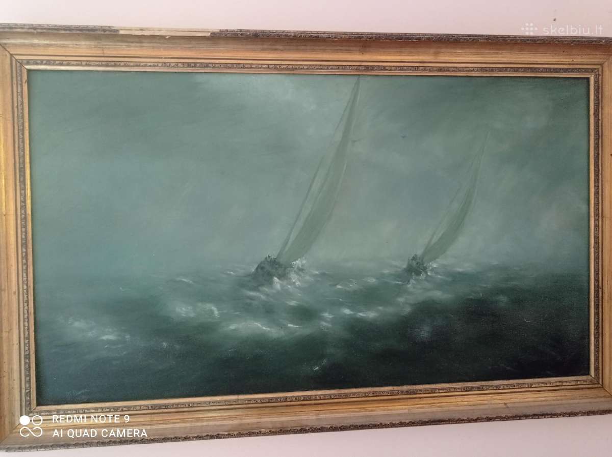 Pirkčiau paveikslą su jūra