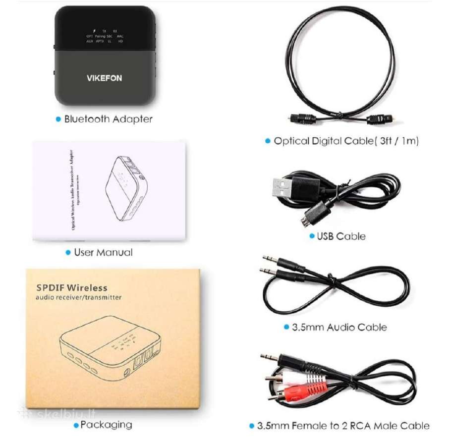 Bluetooth 5.0 adapteris - nuotraukos Nr. 5