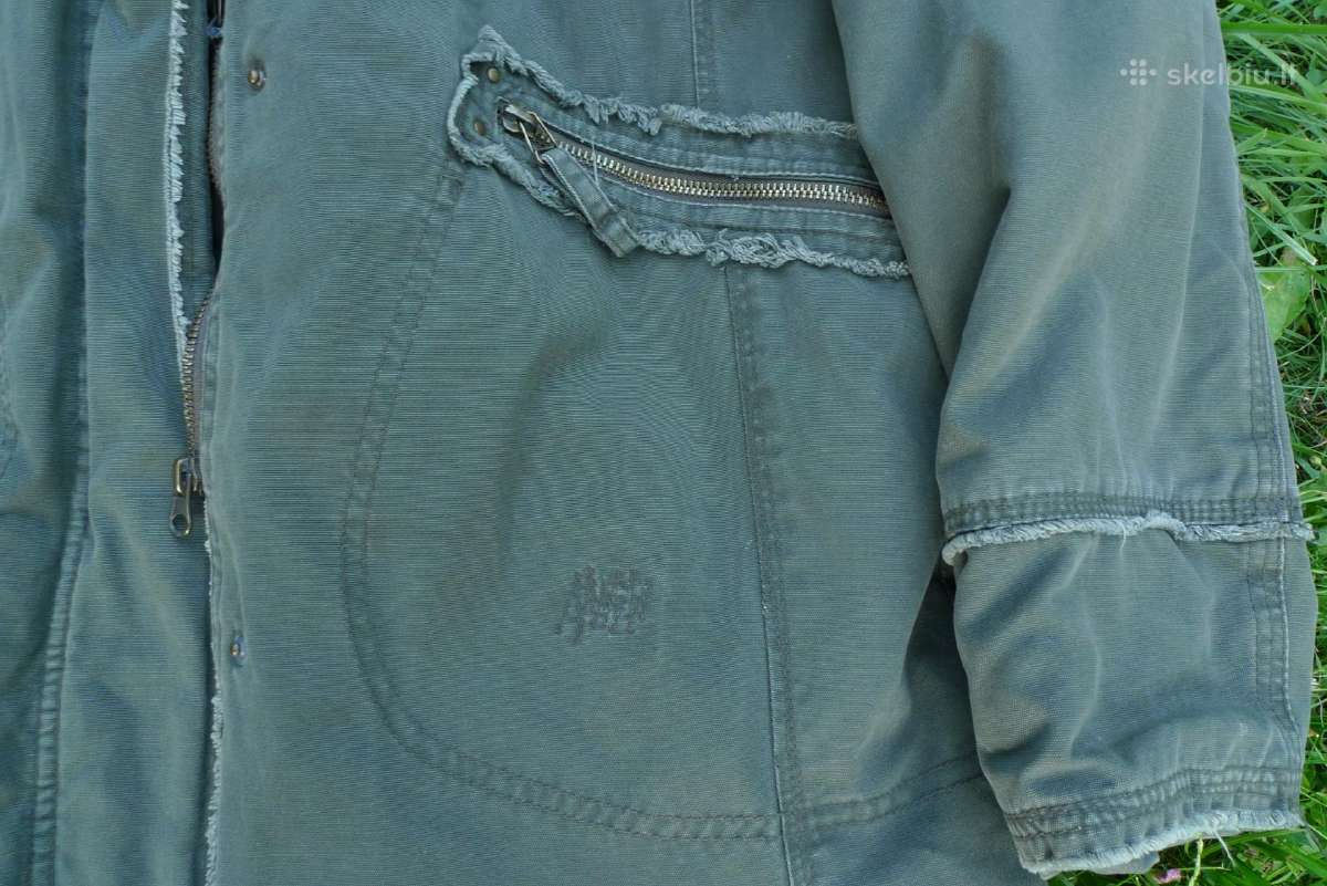 100 proc. coton parka pasiltinta su kapisonu M dyd - nuotraukos Nr. 3