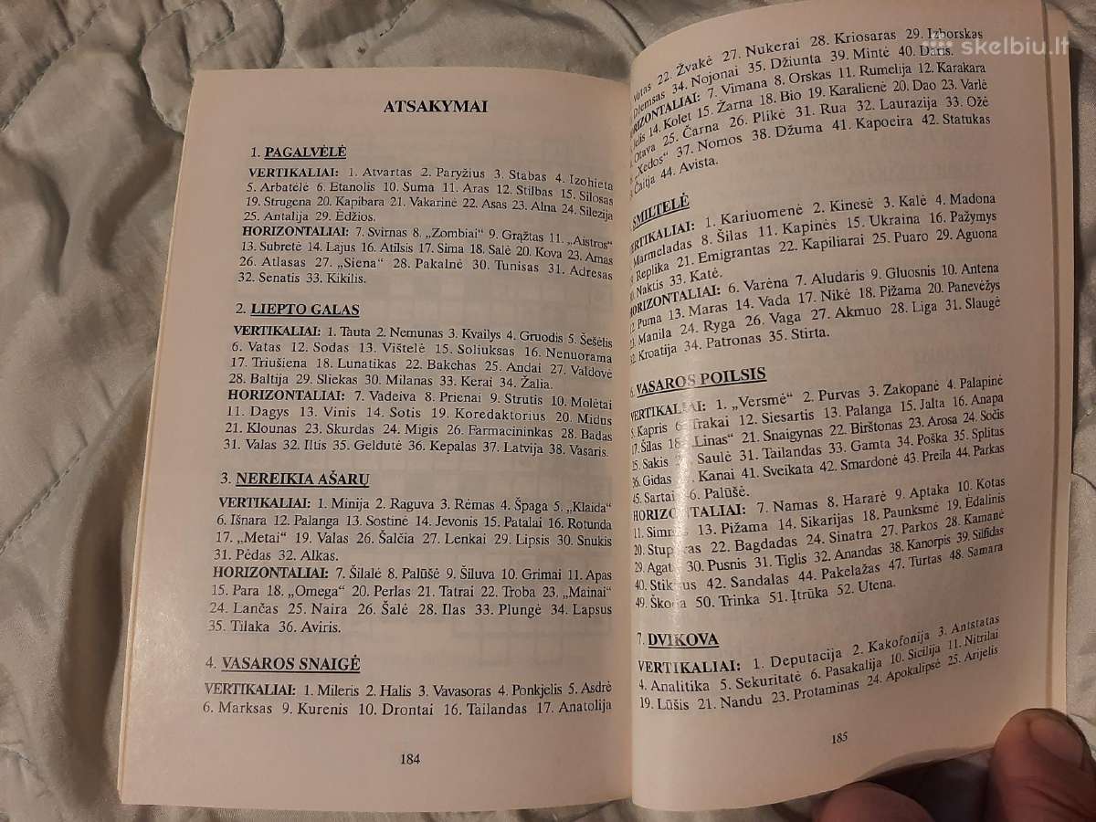 Kryžiažodis - nuotraukos Nr. 6