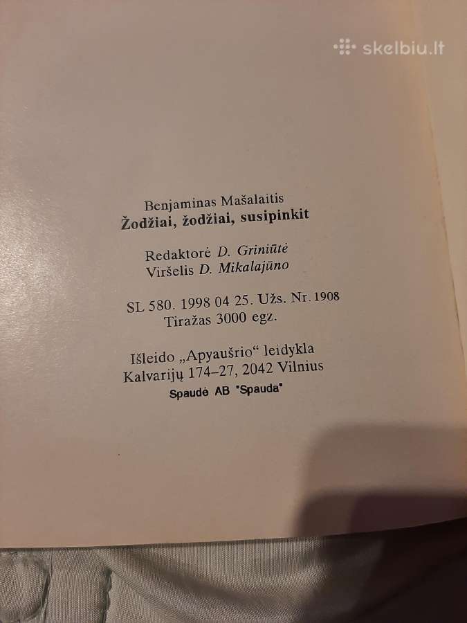 Kryžiažodis - nuotraukos Nr. 8