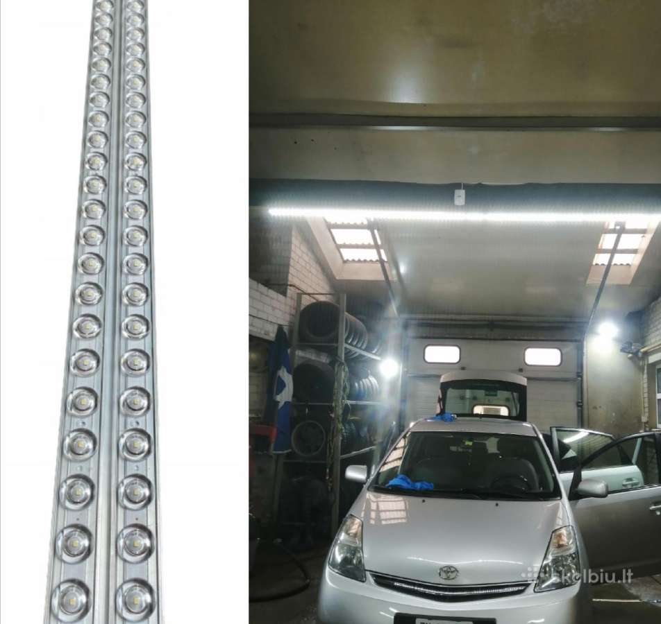 LED šviestuvai 1m ilgio 50w-480w 4500/6500k - nuotraukos Nr. 7