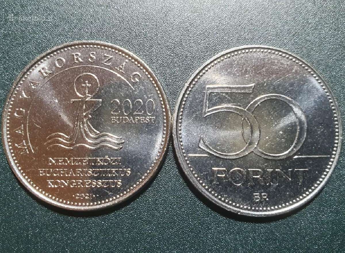 Vengrija 50 Forintų, 2021 Eucharistijos Kongresas