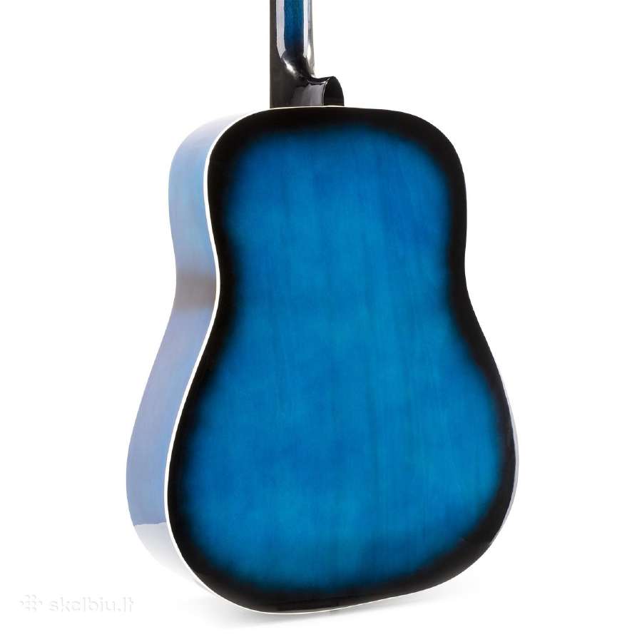 Max Solojam akustinė gitara melyna - rinkinys - nuotraukos Nr. 7