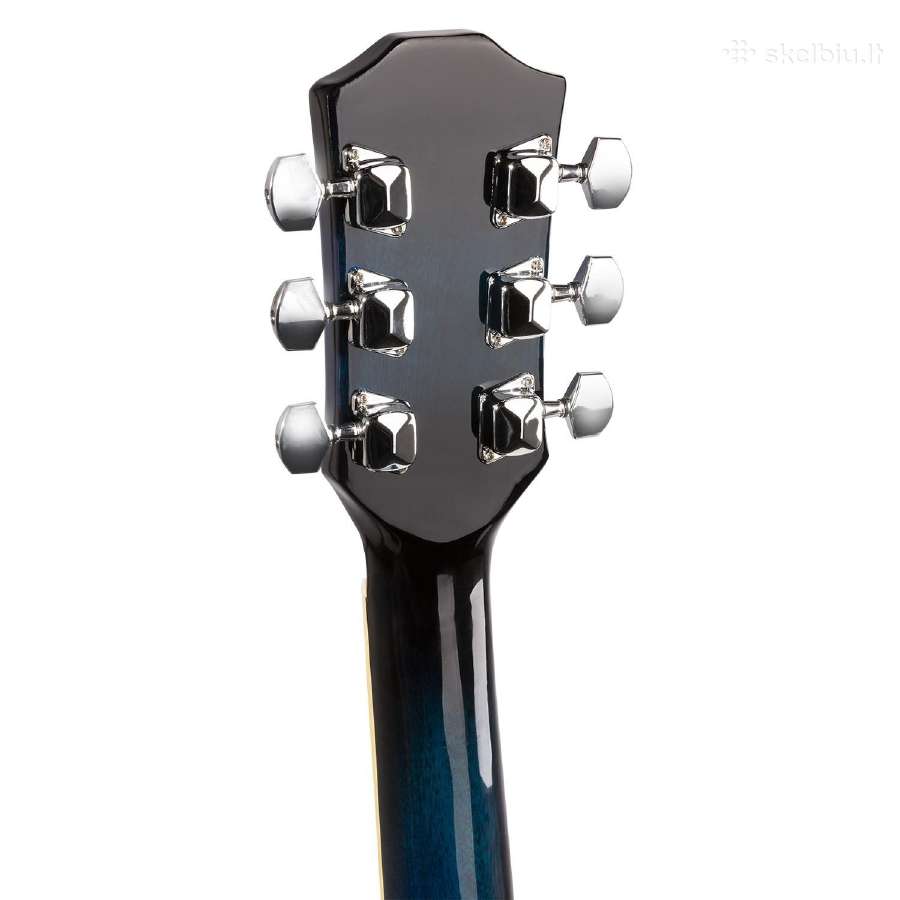 Max Solojam akustinė gitara melyna - rinkinys - nuotraukos Nr. 9