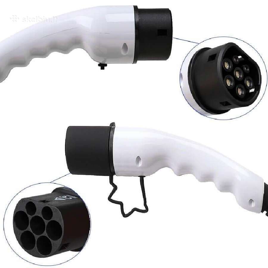 Įkrovimo laidas Type2 - Type2, 32a, 3 Fazės, 21 Kw - nuotraukos Nr. 2