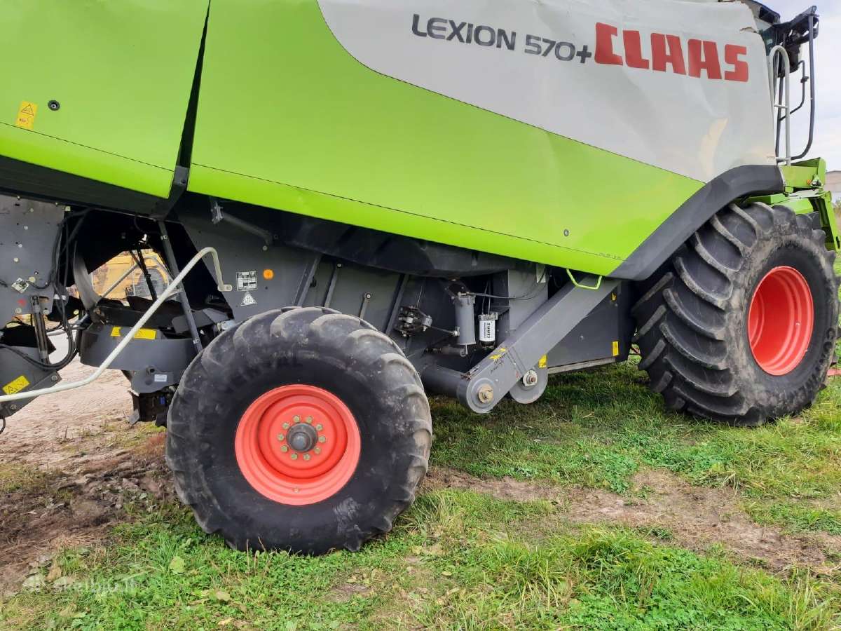 Kombainas Claas Lexion 570+ Ardomas Dalimis - nuotraukos Nr. 4