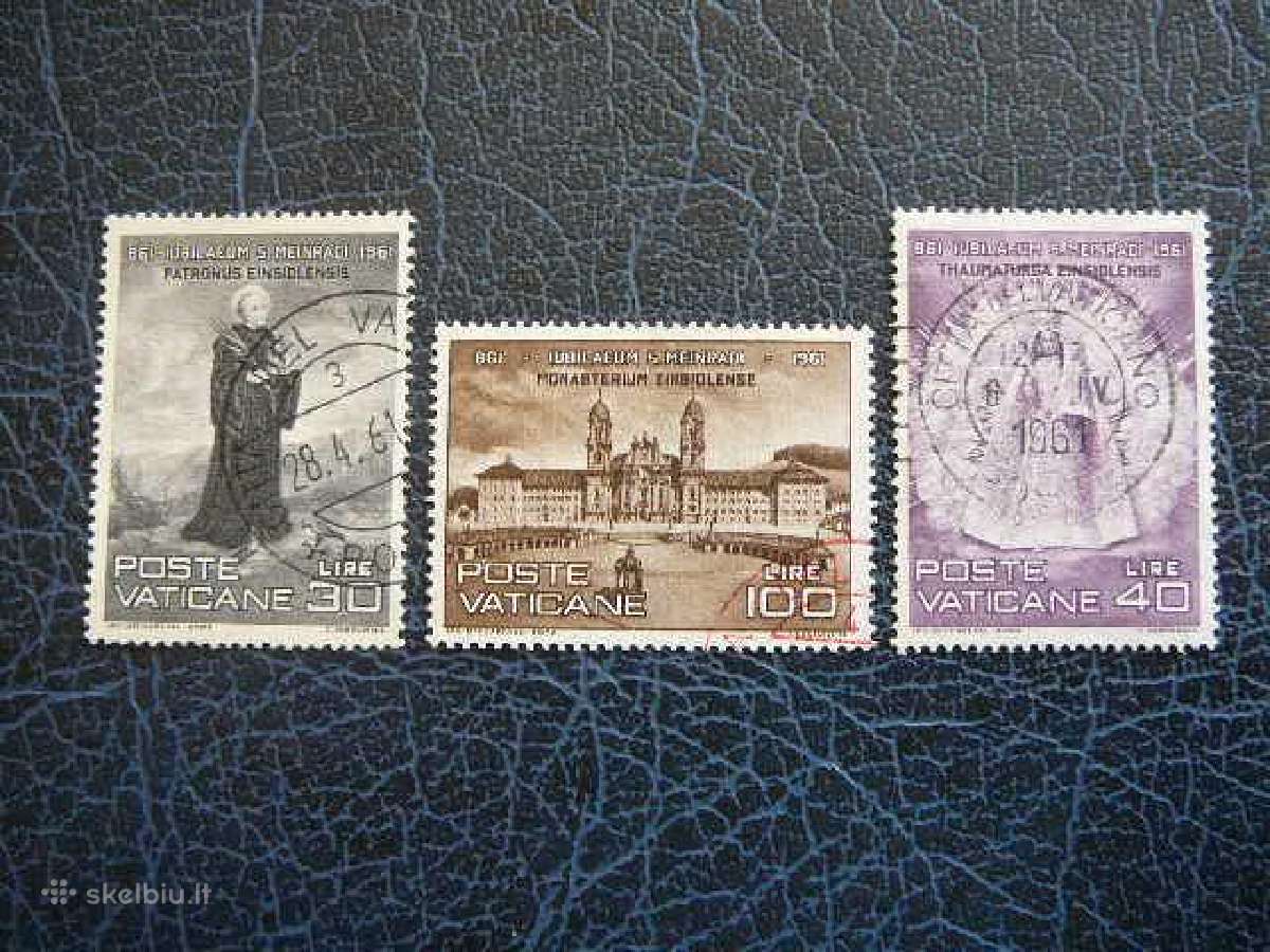 Apastalas Meinrad Vatikanas 1961 antsp. vt611