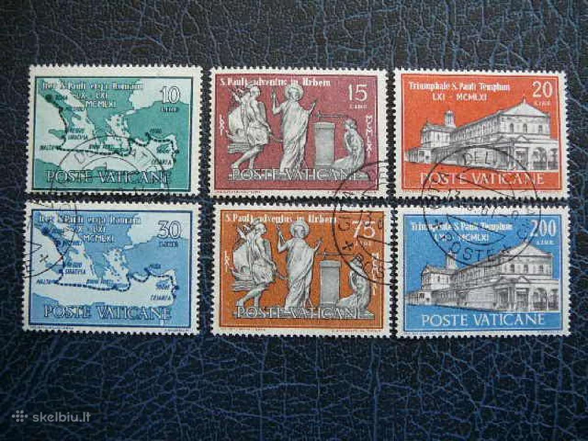 Sventas Paulius Vatikanas 1961 antsp. vt613