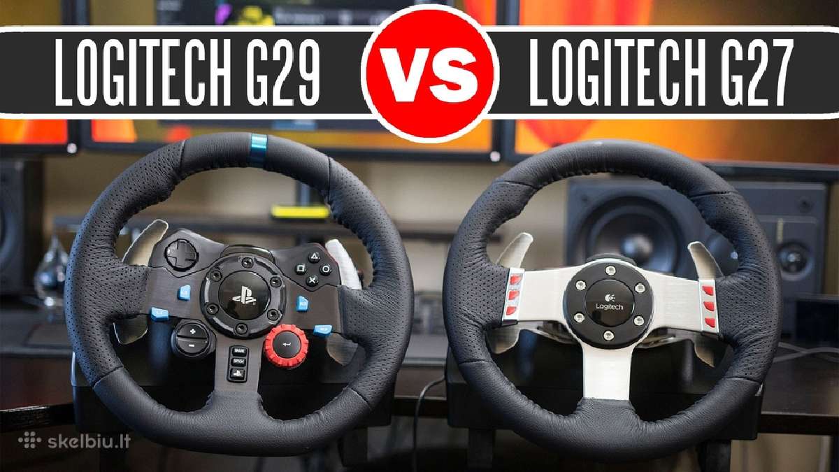 Logitech zaidimu vairas G29 Ps4/ps5/pc - nuotraukos Nr. 5