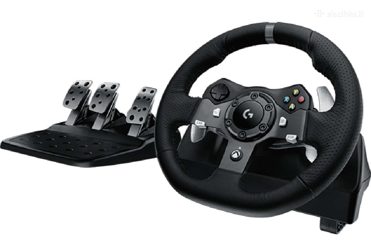 Logitech zaidimu vairas G29 Ps4/ps5/pc - nuotraukos Nr. 7