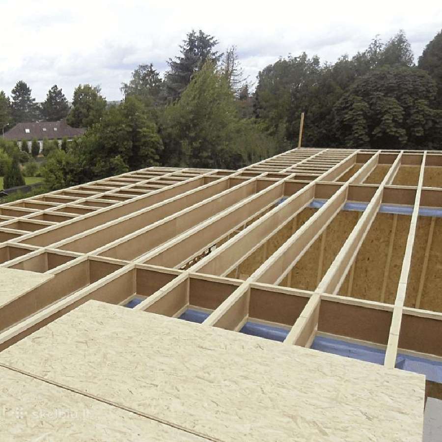 Steico Joist - sertifikuotos dvitėjinės sijos - nuotraukos Nr. 4