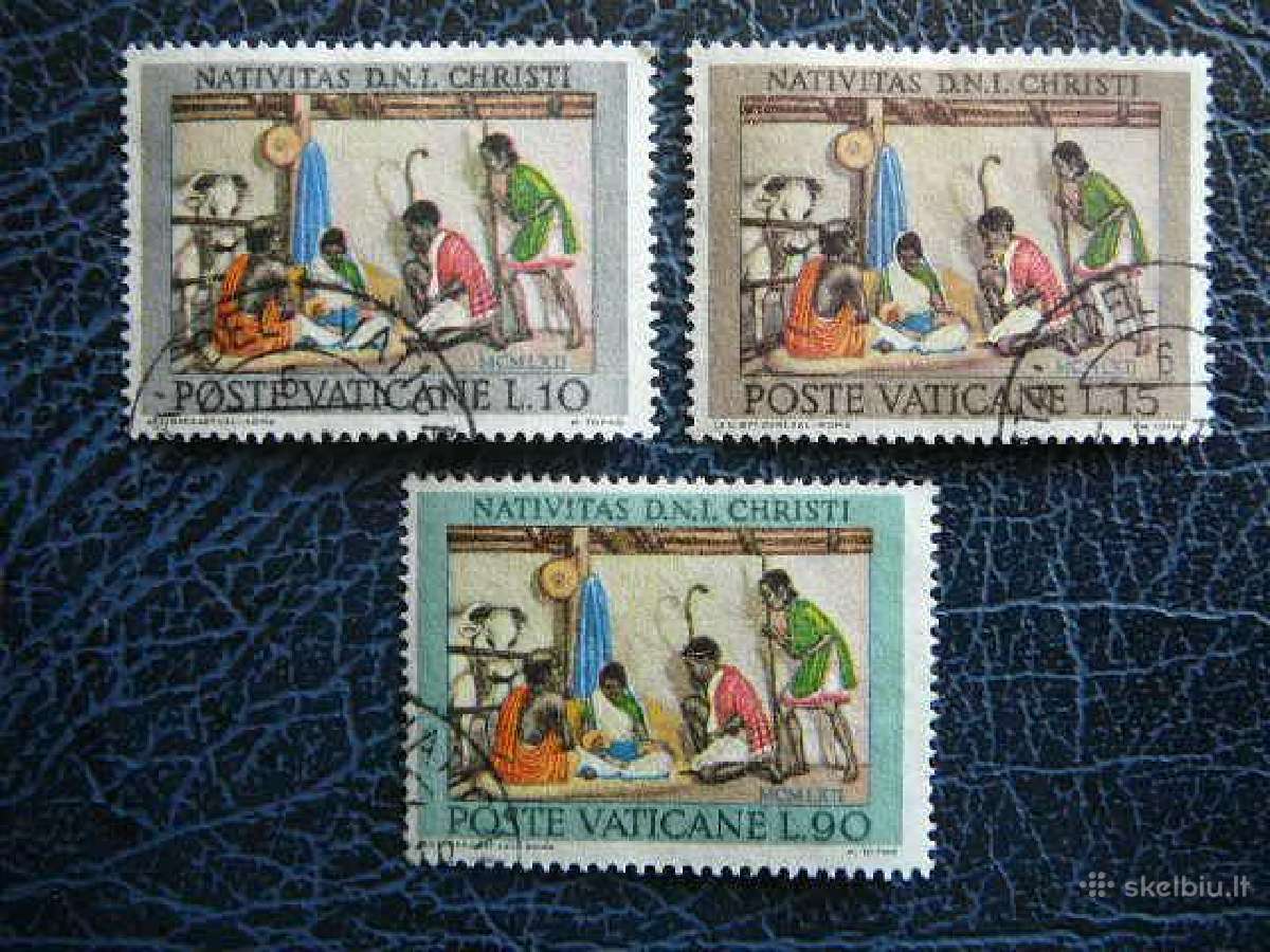 Sventos Kaledos Vatikanas 1962 mnh vt627a