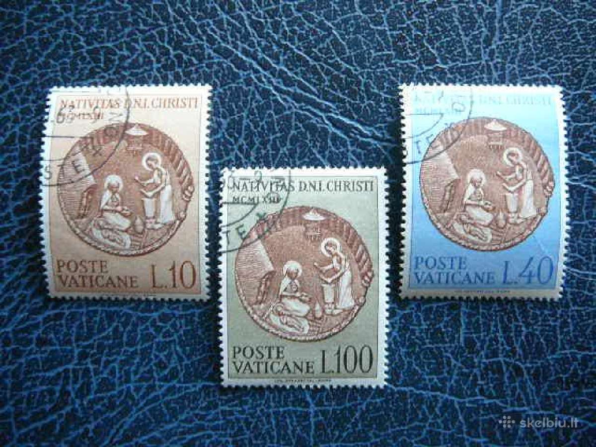 Sventos Kaledos Vatikanas 1963 antsp. vt636a