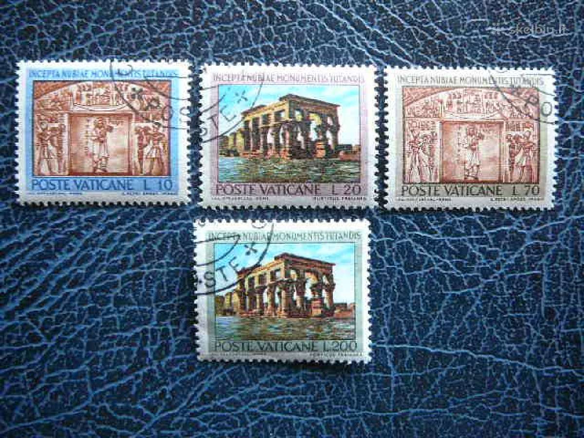 Architektura Vatikanas 1964 antsp. vt642a