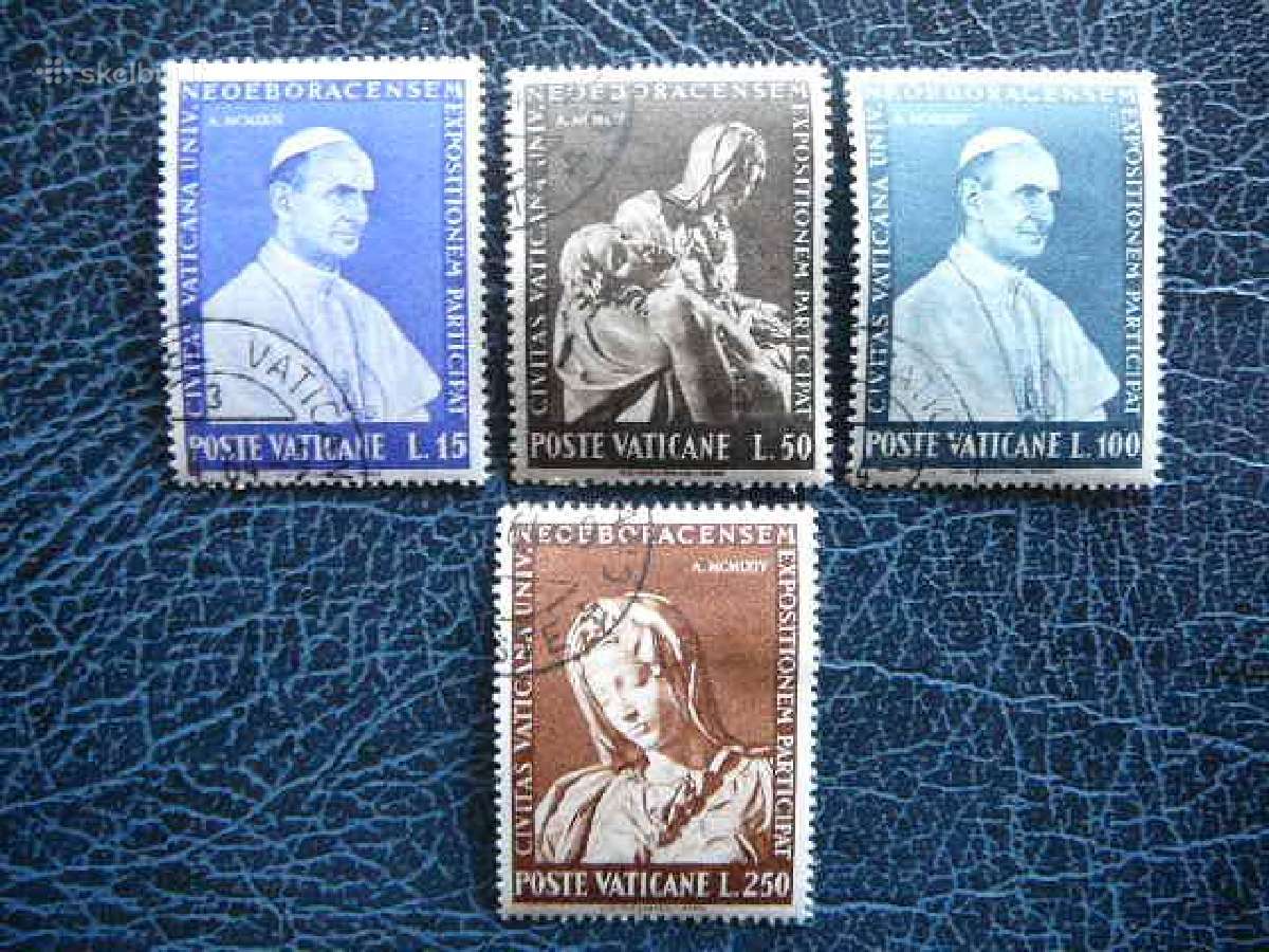 Daile Popiezius Vatikanas 1964 antsp. vt643a