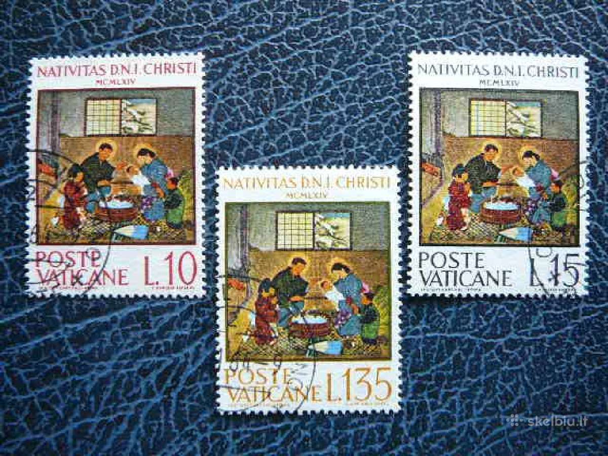 Sventos Kaledos Vatikanas 1964 antsp. vt647a