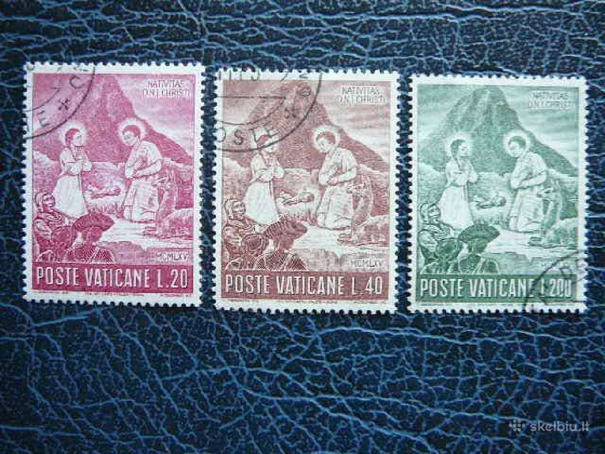 Sventos Kaledos Vatikanas 1965 antsp. vt655a