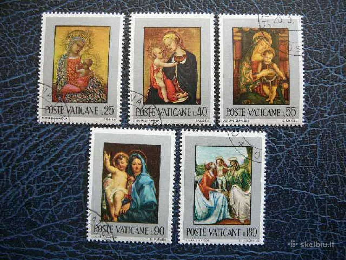 Daile Madonos Vatikanas 1971 antsp. vt712a