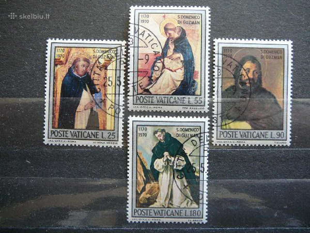 Šventas Dominykas Vatikanas 1971 antsp. vt713a - nuotraukos Nr. 2
