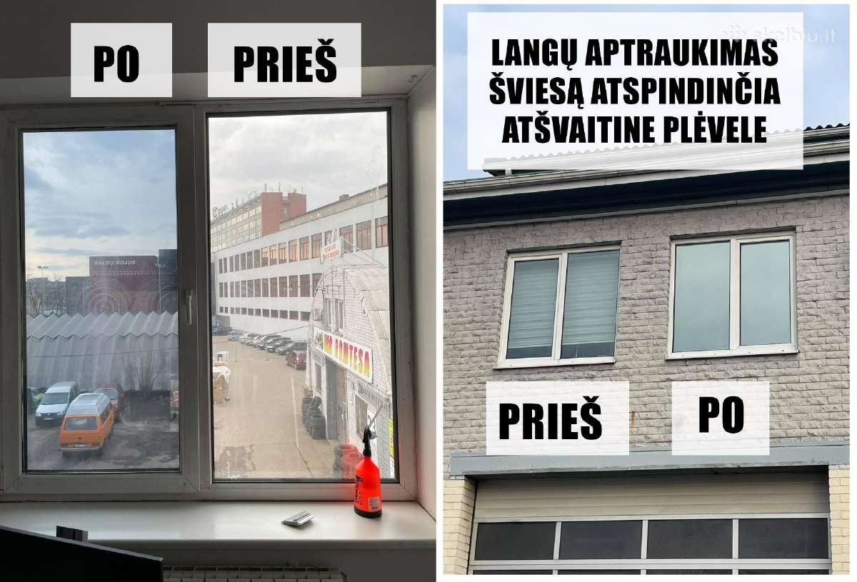 Automobilių ir ofisų reklamos klijavimas - nuotraukos Nr. 2