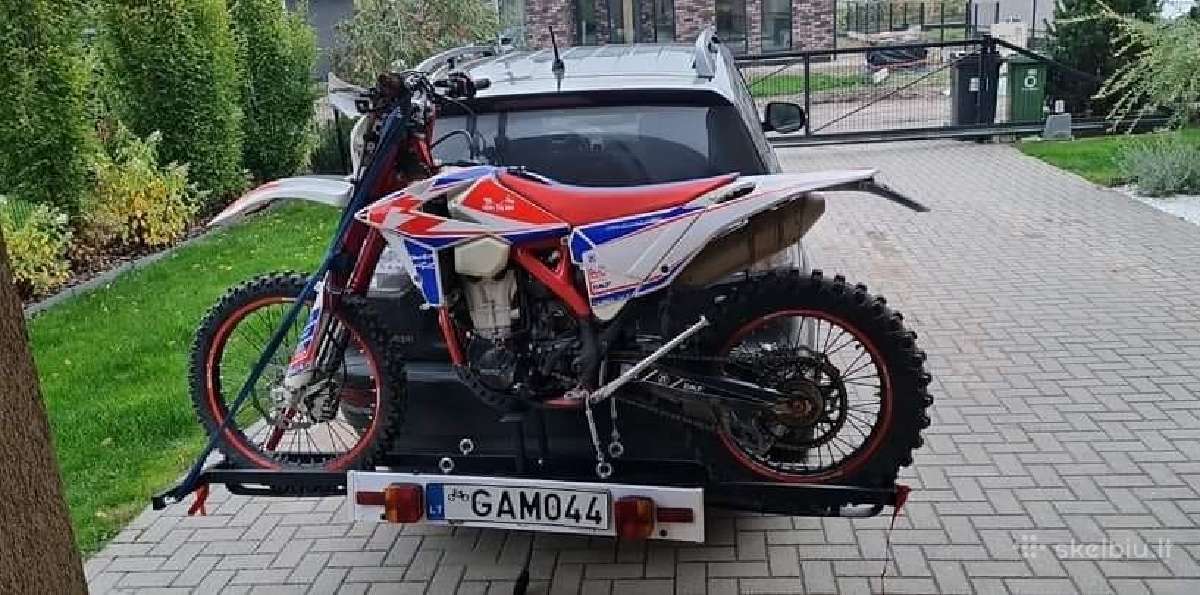 Priekaba - stovas motociklui vežti. - nuotraukos Nr. 21