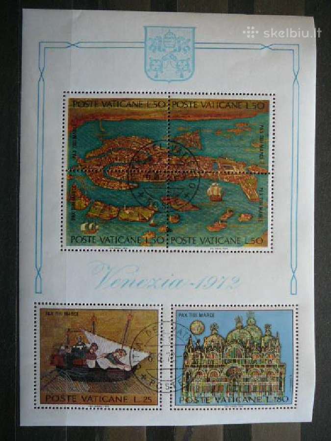 Venecija Vatikanas 1972 antsp. vt722ab