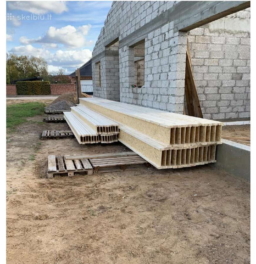 I-beam dvitėjinės sijos, ibeam gegnės - nuotraukos Nr. 6