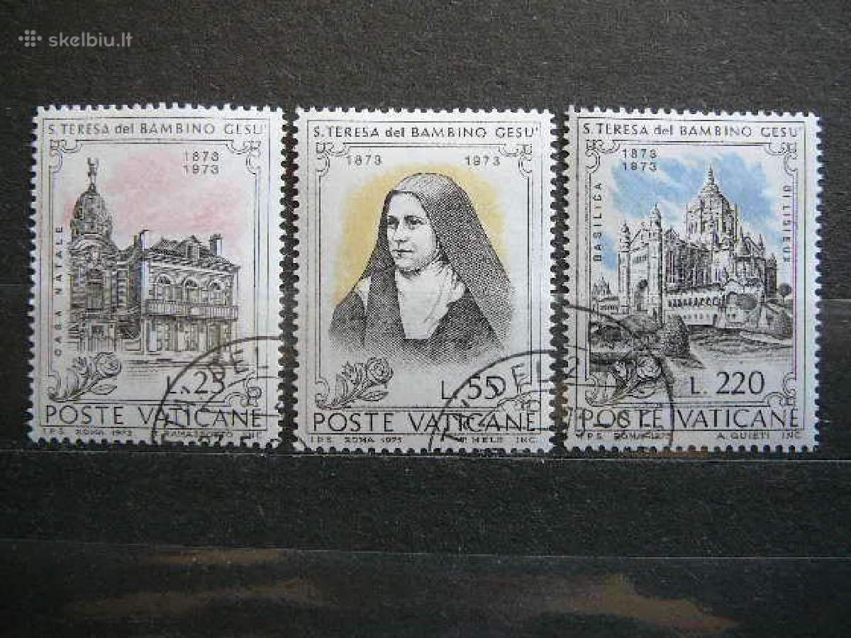 Architektura Sv. Teresė Vatikanas 1973 ants vt732a