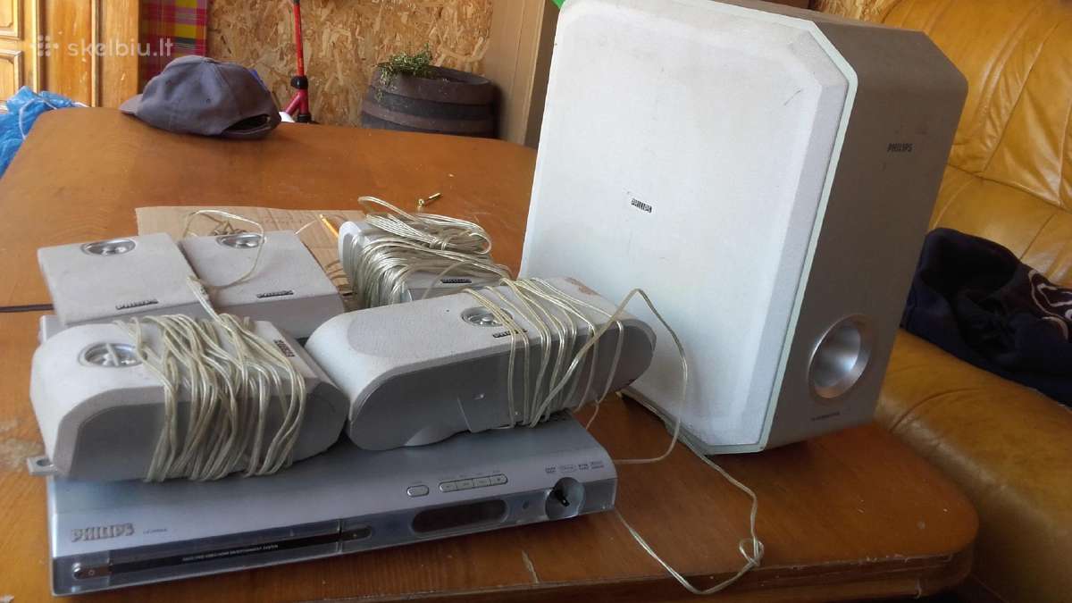 Philips CD.dvd. grotuvas su radija