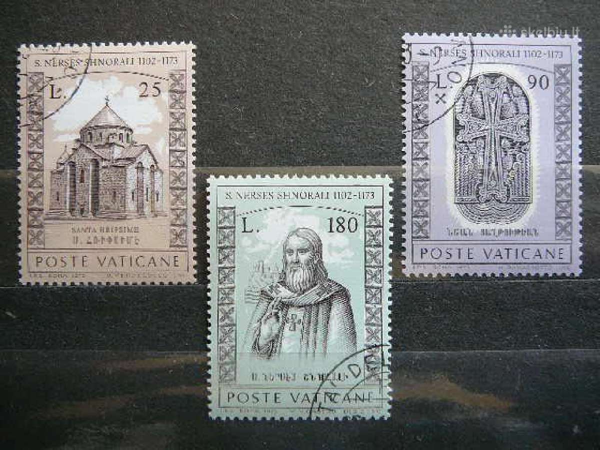Armenijos patriarchas Vatikanas 1973 antsp. vt735a