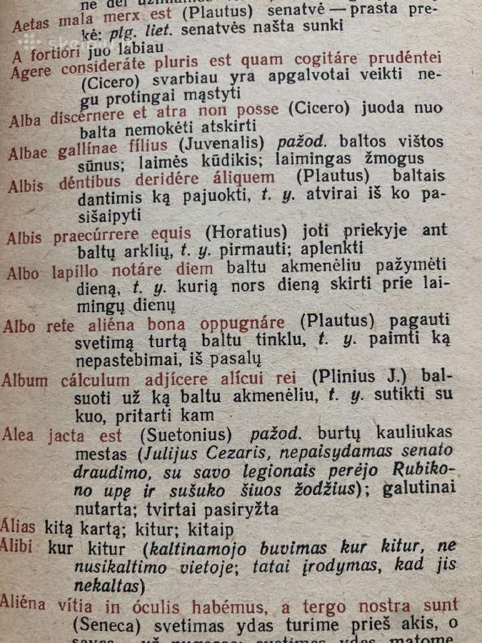 Lotyniški posakiai ir sentencijos - nuotraukos Nr. 7