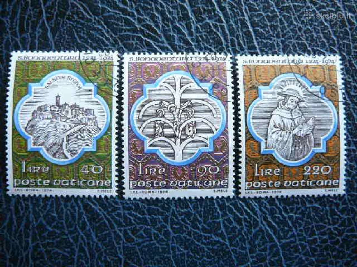 Sventasis Vatikanas 1974 antsp. vt745a