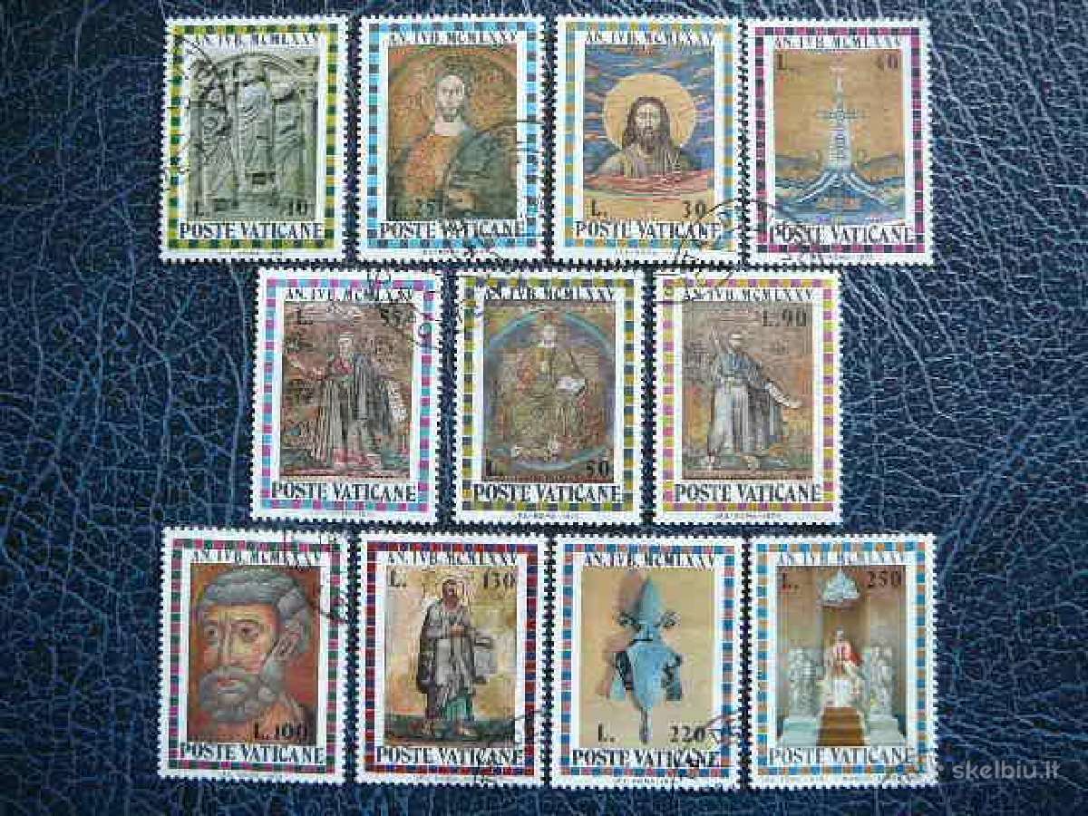 Sventieji , Popieziai Vatikanas 1974 antsp. vt746a